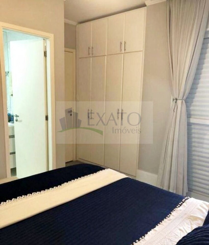 Imagem 8 de 15 de Apartamento Com 86m² De Área Útil, 3 Dormitórios, 2 Vagas, Próximo Ao Metrô. - Em33194