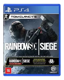 Jogo Tom Clancy's: Rainbow Six Siege Ps4 Envio Imediato