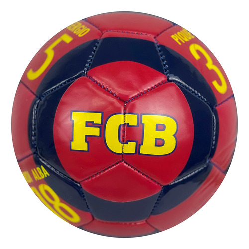 Barcelona - Mini Pelota Tamaño 2, Con Licencia Barcelona Soc