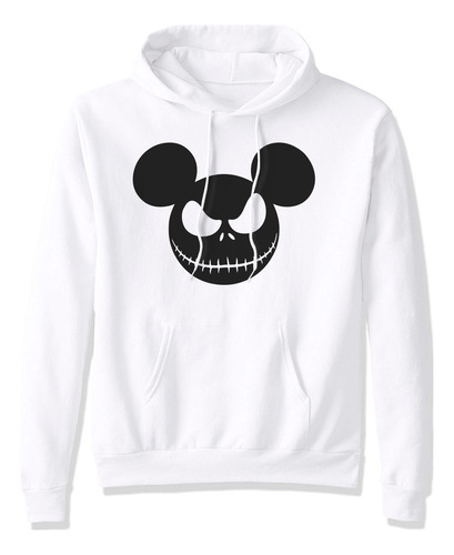 Sudadera Parejas Mickey Minie Mouse Rostro Jack Calavera Ink