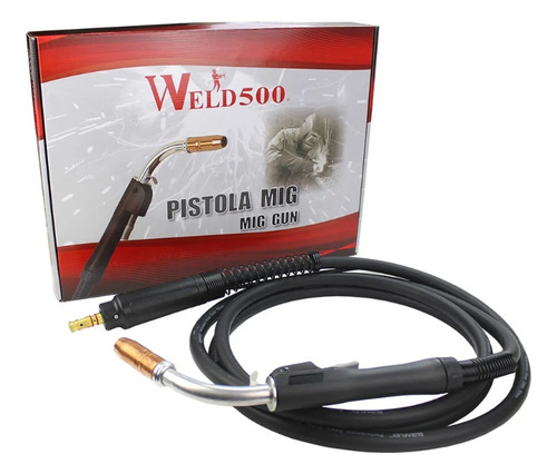 Antorcha Mig Gun T-tregaskiss 400 Amp Entrada Lincoln 15ft Negro