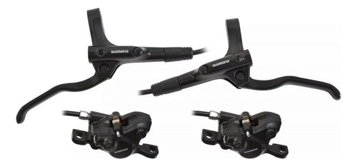 Par de frenos de disco hidráulicos Shimano Altus Mt200