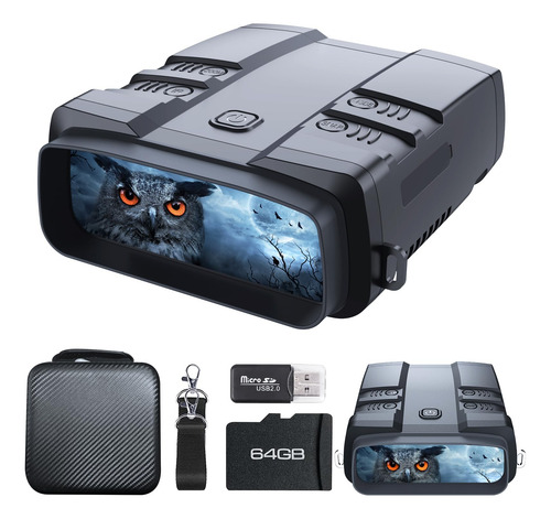 Gafas De Visión Nocturna 4k, Binoculares Ir Potentes