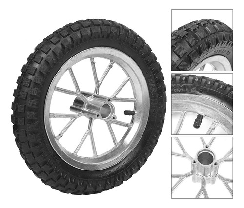 12,5 X 2,75in Rueda Delantera Trasera De La Motocicleta Con