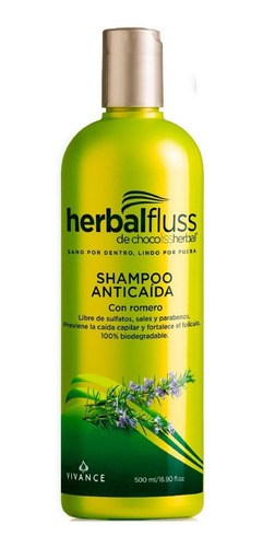 Imagen 1 de 2 de Chocoliss Herbalfluss Anticaida Shampoo - Ml A $83