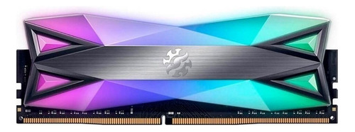 Memoria RAM Spectrix D60G gamer color tungsten grey  8GB 1 XPG AX4U300038G16A-ST60