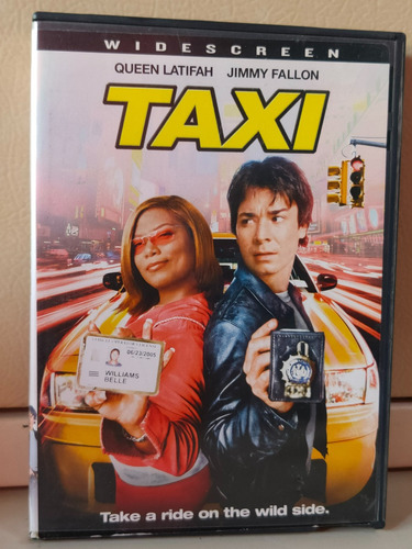 Taxi Dvd Movie Region 1 Jimmy Fallon Queen Latifah 2004