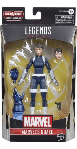 Boneca Marvel Legends - Marvel's Quake  Hasbro