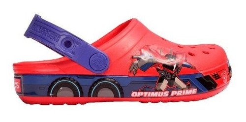 Sandalias Crocs Crocband Optimus Prime Kids - C-201812806 - 