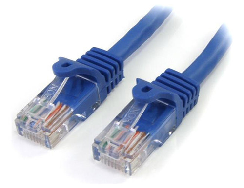 Cable 3m Azul De Red 100mbps Cat5e Ethernet Rj45 Snagless