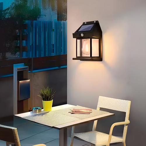 Luz Led Externa Carregamento Solar A Prova D'agua