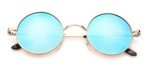 John Lennon Retro Gafas De Sol Polarizadas Redondas Hip...