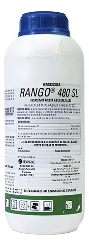 Matamaleza  Rango 480 Sl 1 Litro (glifosato 48%)