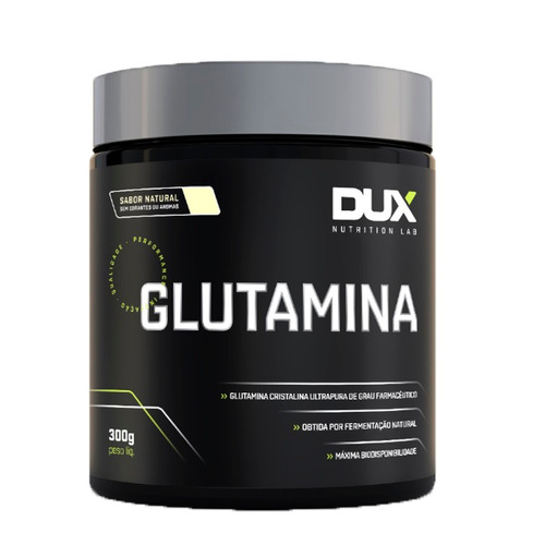 Glutamina Pura 300g - Dux Nutrition - Suporte Imunológico