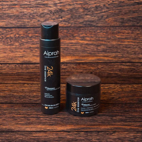 Linha Shampoo 24k Line Essence 500ml Aiprah Profissional