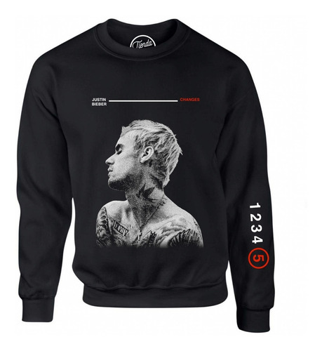 Imagen 1 de 1 de Sudadera Justin Bieber Changes Album Belieber Sweatshirt