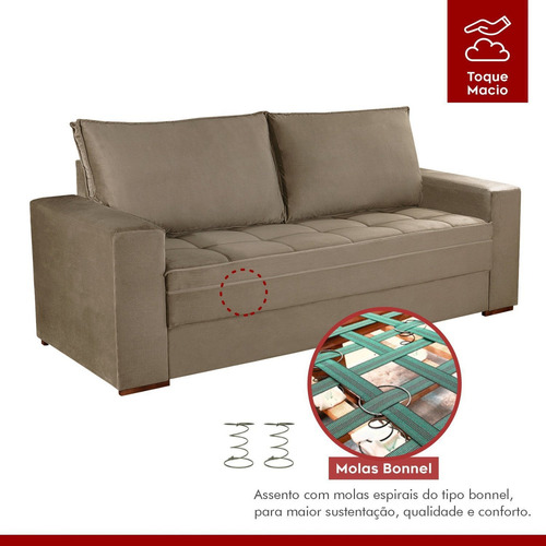 Conjunto Sofá 2 E 3 Lugares Urban