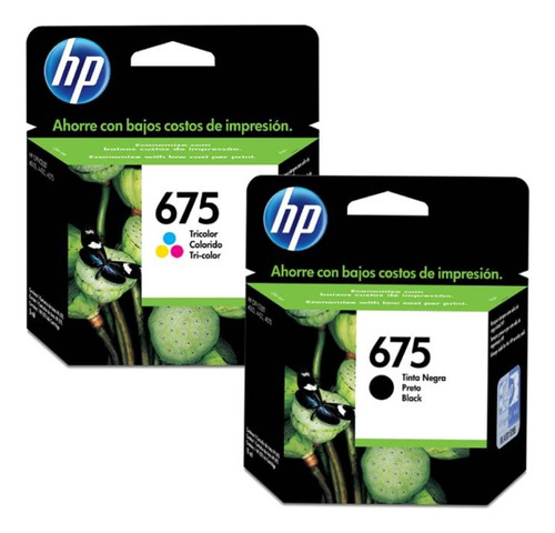 Cartucho De Tinta Hp 675 