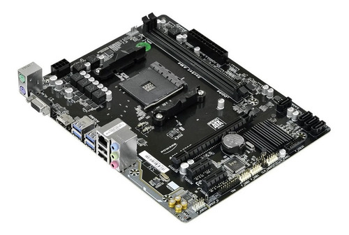Placa Mãe Pcware Amd Ryzen Matx Apm-a320g Ddr4 32gb
