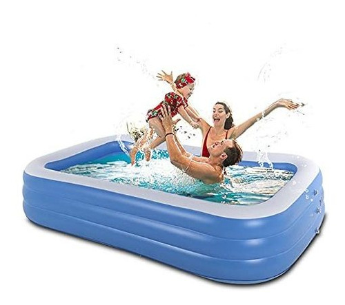 Piscina Inflable 113.4 X 71.7 X 21.7 in Piscina Inflable Fam