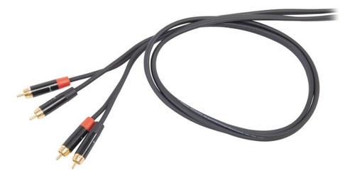 Cable Para Audio Conectores 2 Rca 1.8 Mts Proel Dhs505lu18