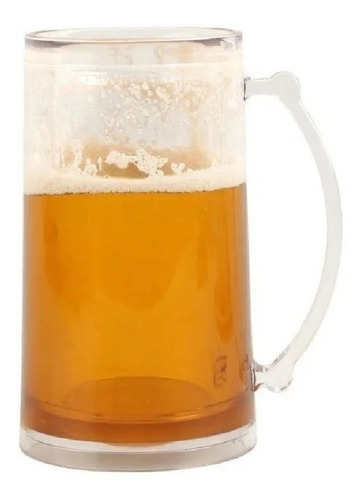 Vaso Jarro Cervecero Acrilico Simula Cerveza