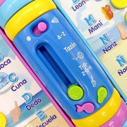 Imagen 3 de 6 de Libro Didactico Interactivo Aprendizaje Luz Y Sonido Poppi