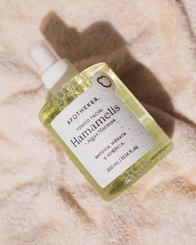 Tónico Facial De Hamamelis Y Algas Marinas 300ml Apotheker Acneica Día/noche