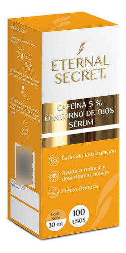Eternal Secret Sérum 30 Ml Contorno De Ojos Cafeína 5% Tipo de piel Mixta