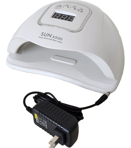 Imagem 2 de 2 de Cabine Secagem Unhas Led/uv Bivolt Modelo Sun X5 Max Branco