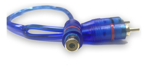 Cable Rca Para Potencias Derivador Y 1 Hembra 2 Macho 30cm