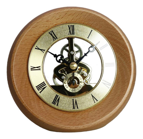 Reloj De Engranajes Reloj Steampunk Versión De Metal Moda C