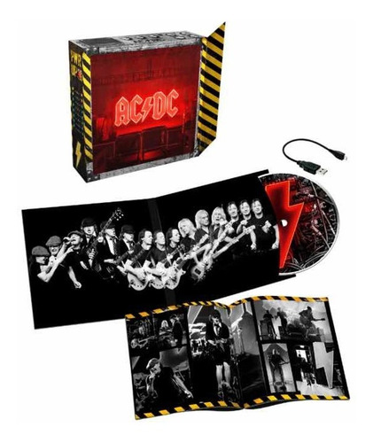 Acdc Power Up Deluxe Cd Box Con Luz Usb Nuevo 2020 Ac/dc