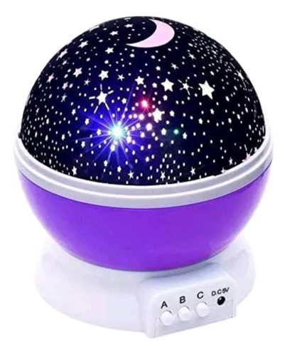 Lámpara LED giratoria con proyector Galaxy Star de 360°, USB, 110 V/220 V