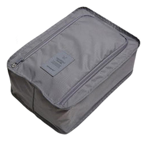 Bolsa De Almacenamiento Portátil Impermeable Gris Para Zapat