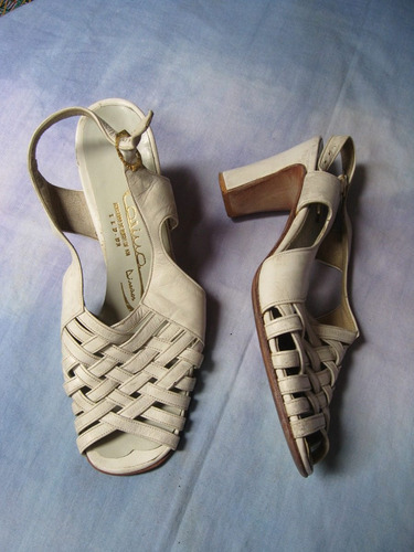 Zapatos De Cuero Vintage