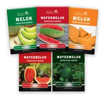 Comprar Semillas De Sandía Y Melón Para Plantar Variedades Dulces