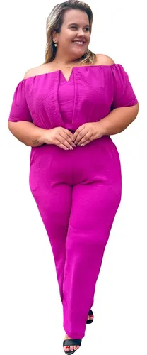 Mercado livre macacão plus size sales