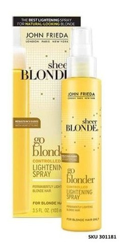 Spray Blonder Controlado John Frieda Escarpado Rubio Go W01