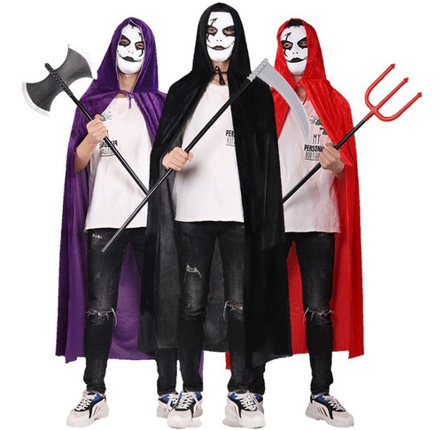 Hacha De Guadaña De La Cruz Roja De Halloween, De Plástico,