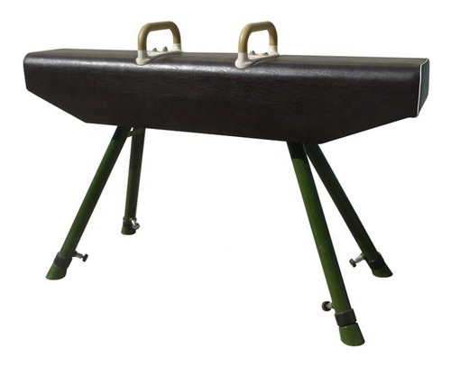 Imagen 1 de 10 de Potro Caballete De Gimnasia Con Arcos 1.60mts Pu Acerocrazy