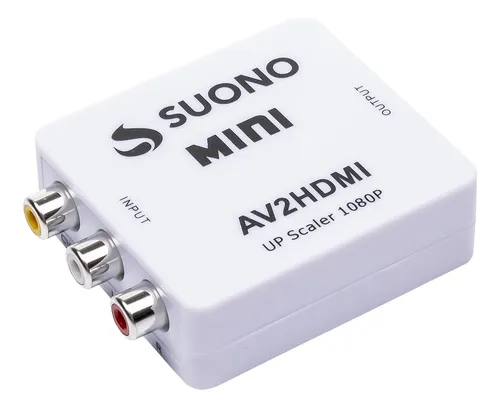 Conversor adaptador av rca a hdmi new arrivals