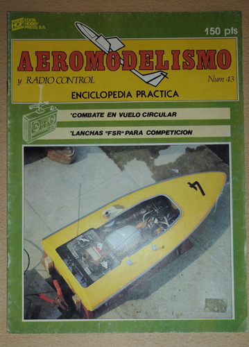 Revista Aeromodelismo Y Radio Control N°43 Diciembre De 1985