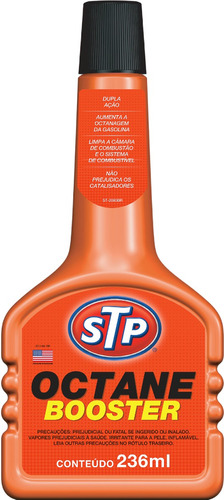 Octane Booster Stp Aditivo Tanque Combustível Gasolina 236ml