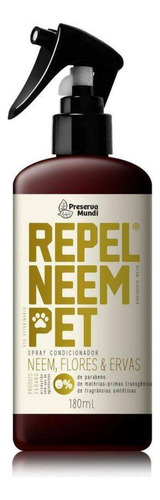 Repelente Neem Pet 180ml