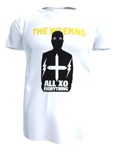 Polera The Weeknd, All Xo Everything Rap 100% Algodon