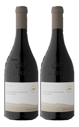 Vino La Coste De Los Andes Suelo Carpinteros Pack X2