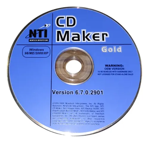 Cd Maker Gold. Nti. Grabador De Cd/dvd | MercadoLibre