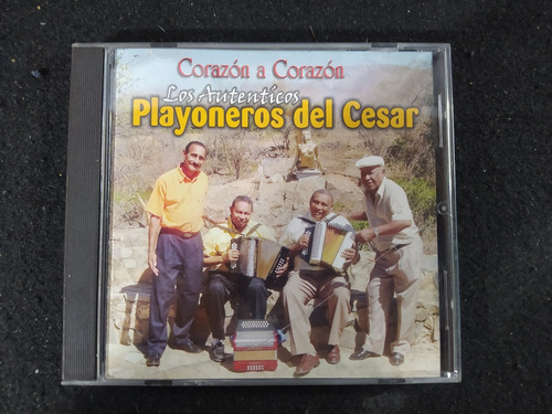 Corazon A Corazon - Los Auténticos Playoneros Del Cesar Cd