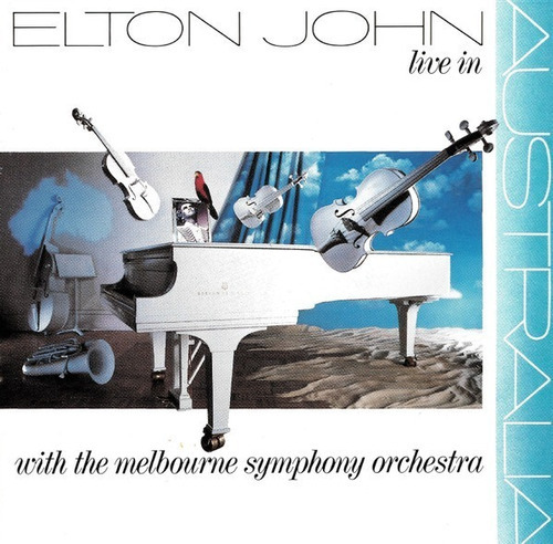 Elton John Cd: Live In Australia ( Simil Vinilo - U S A ) 